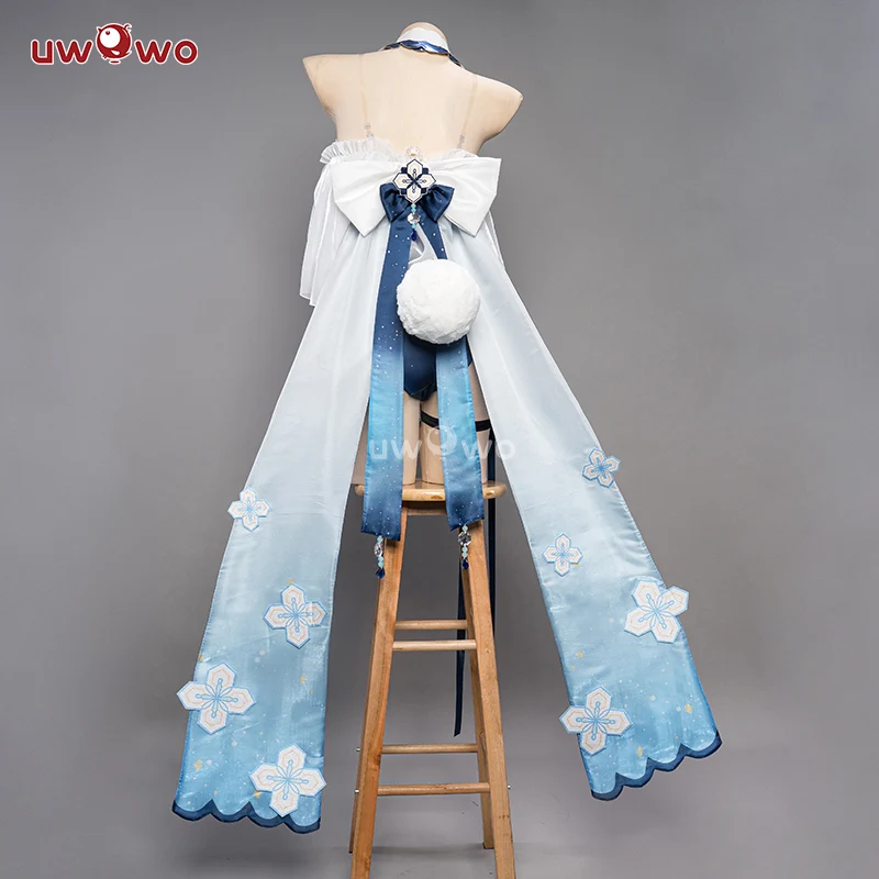 【Clearance】[Last Batch] Exclusive Uwowo Genshin Impact Fanart Guizhong Cute Bunny Suit Cosplay Costume - Image 5