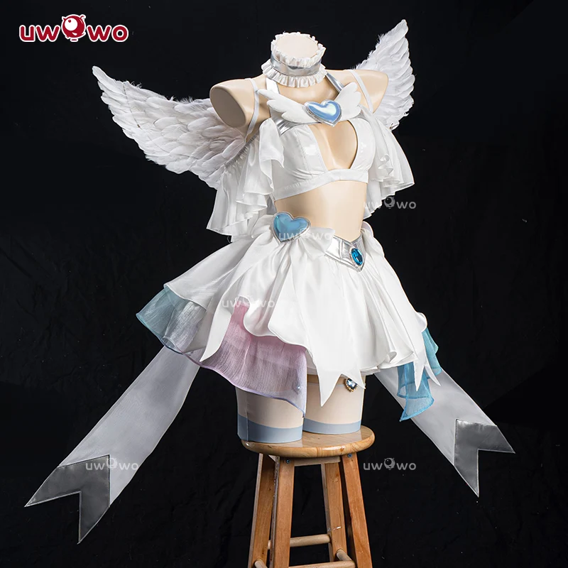 Uwowo Anime New Panty & Stocking with Garterbelt Stocking Angel Cosplay Costume S-3XL - Image 3