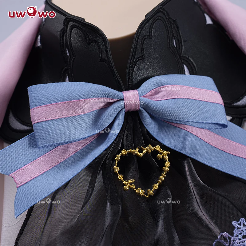 INSTOCK Uwowo Arknights Collab Eyjafjalla Fluffy Little Witch Cosplay Costume S-3XL - Image 5