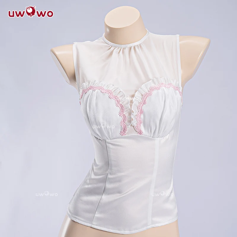 INSTOCK Uwowo Arknights Collab Eyjafjalla Fluffy Little Witch Cosplay Costume S-3XL - Image 6