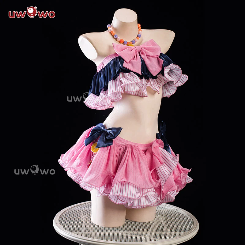【In Stock】Uwowo Blue Archive Shirasu Azusa Swimsuit Summer Cosplay Costume - Image 3