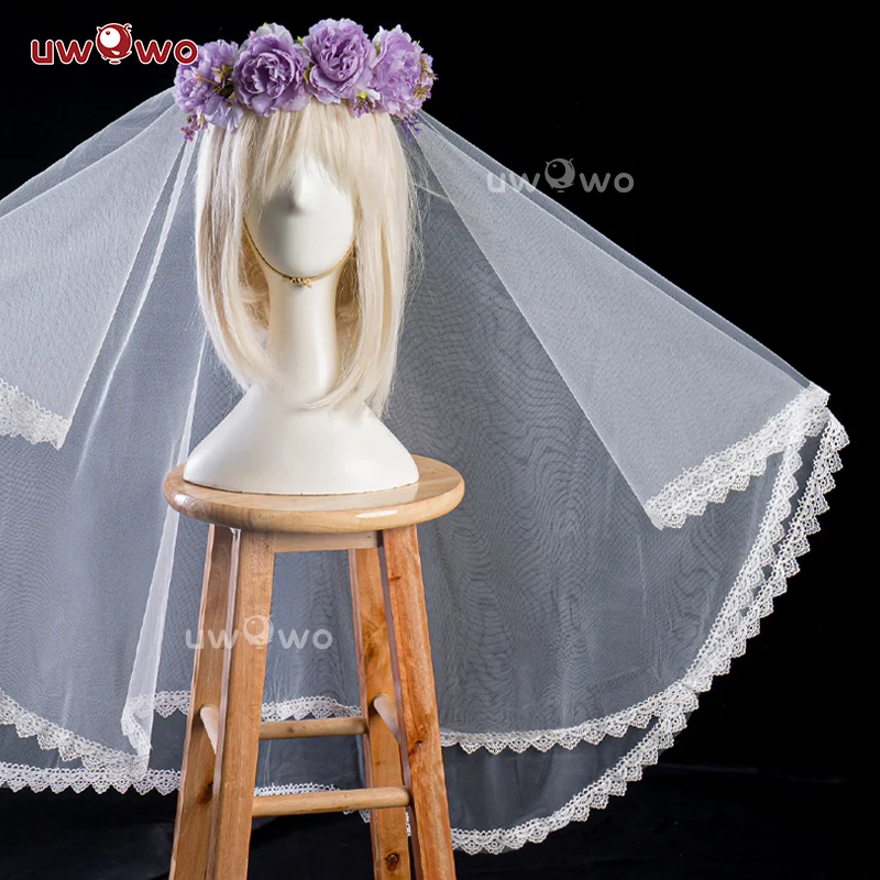 [Last Batch] INSTOCK-Uwowo Chobits Chii Wedding Dress Cosplay Costume - Image 7