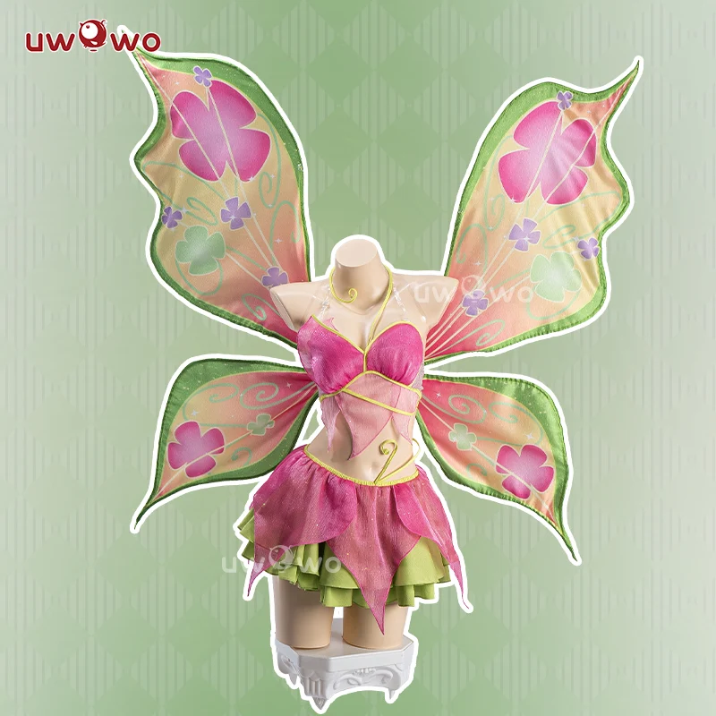 [Last Batch] INSTOCK Uwowo Flora S4 Fairy Club Transformation Cosplay Costume S-3XL - Image 2