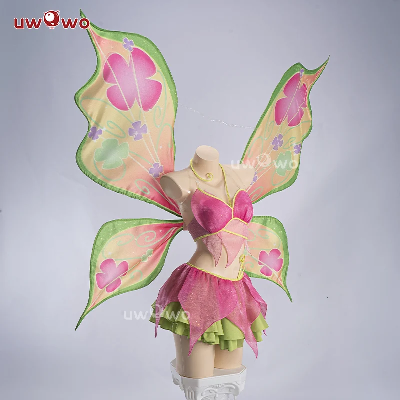 [Last Batch] INSTOCK Uwowo Flora S4 Fairy Club Transformation Cosplay Costume S-3XL - Image 4