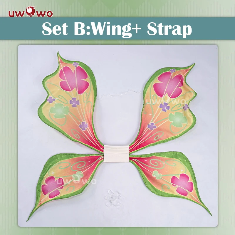 [Last Batch] INSTOCK Uwowo Flora S4 Fairy Club Transformation Cosplay Costume S-3XL - Image 7