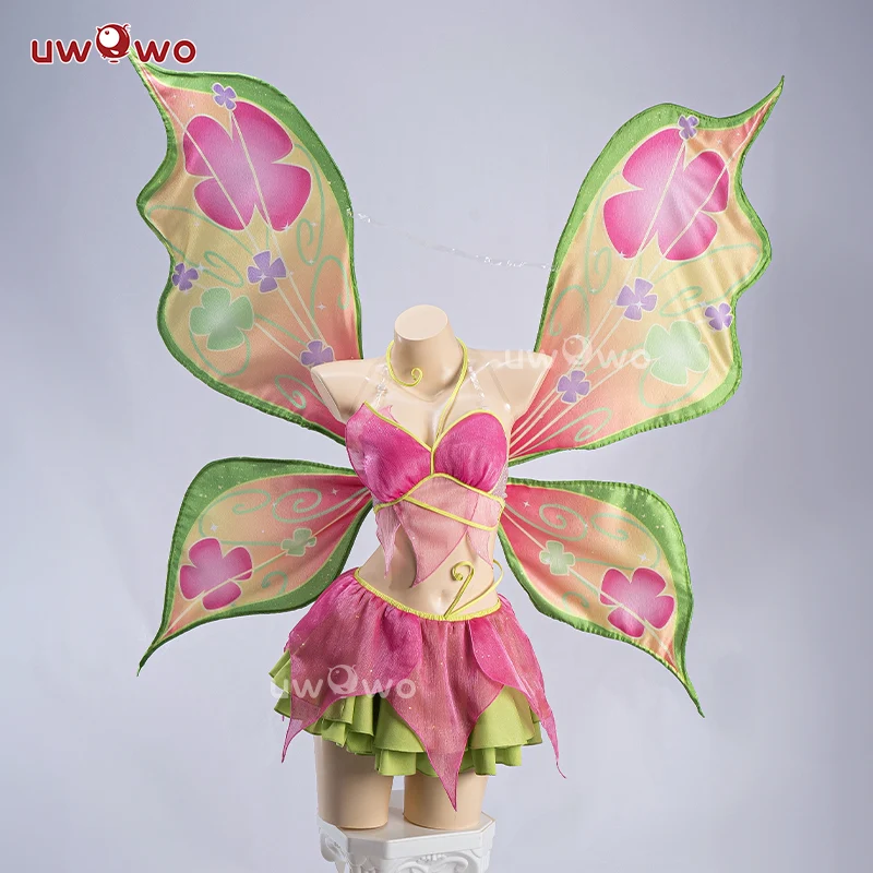 [Last Batch] INSTOCK Uwowo Flora S4 Fairy Club Transformation Cosplay Costume S-3XL - Image 8