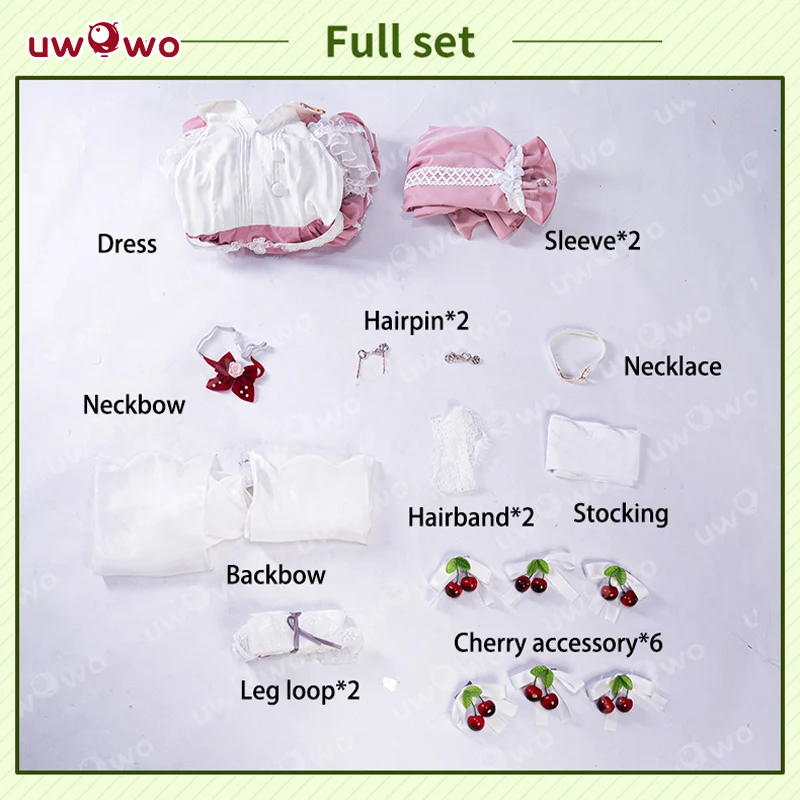 [Last Batch] S-3XL INSTOCK Uwowo Game Arknights Nightmare The Ferry Girl Cosplay Costume - Image 6