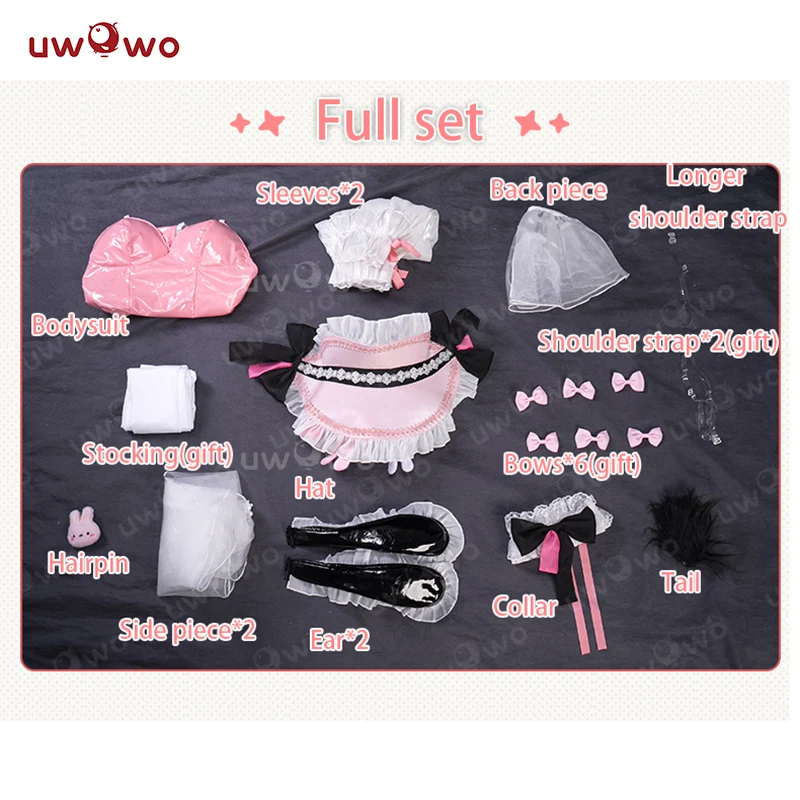 Uwowo Game Azur Lane Halford Bunny Cosplay Costume - Image 6