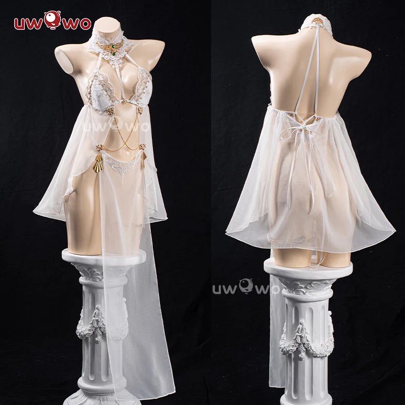 JUL PRESALE Uwowo Game Azur Lane HNLMS Gouden Leeuw Boudoir Cosplay Costume - Image 4