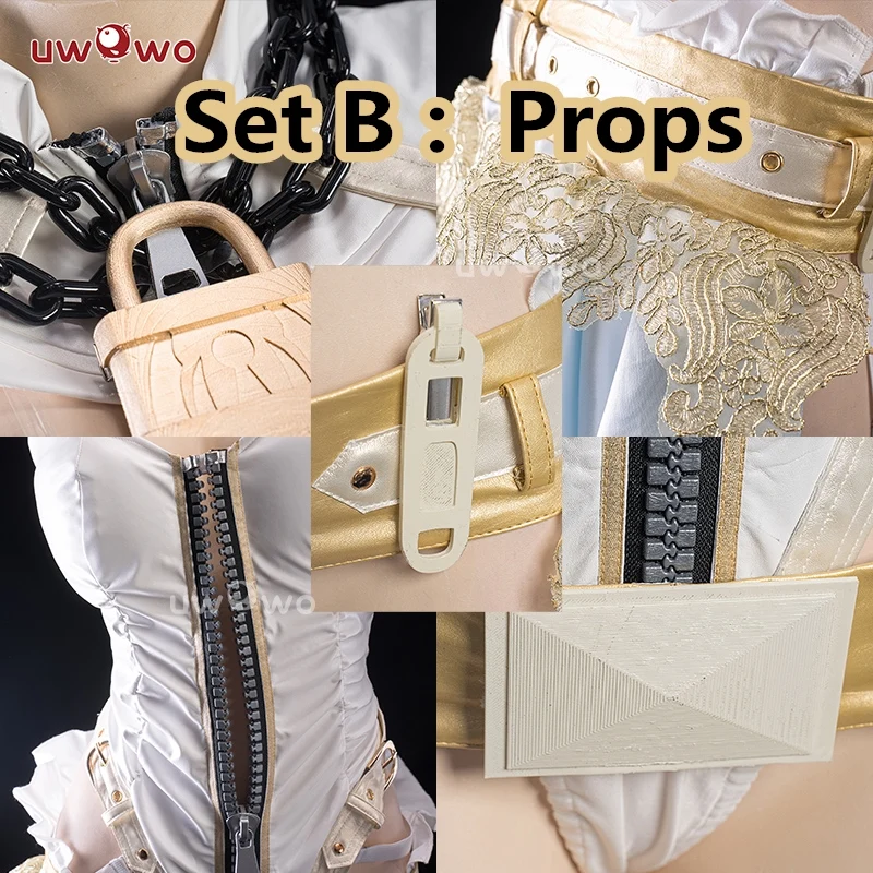[Last Batch] INSTOCK-Uwowo Game Fate/Grand Order FGO Nero Claudius Bride Stage 2 Cosplay Costume - Image 7