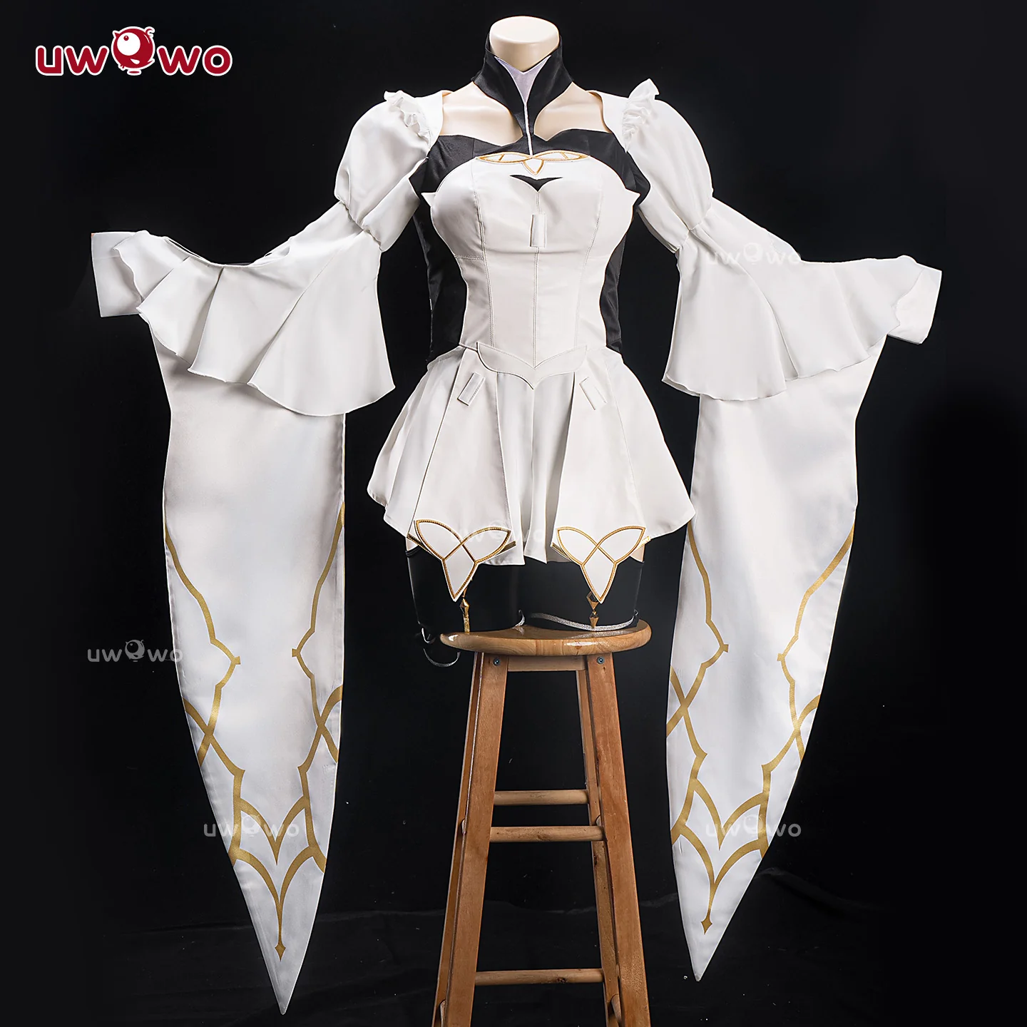 INSTOCK Uwowo Game Fate/Grand Order Merlin Prototype "Lady Avalon" Cosplay Costume - Image 2
