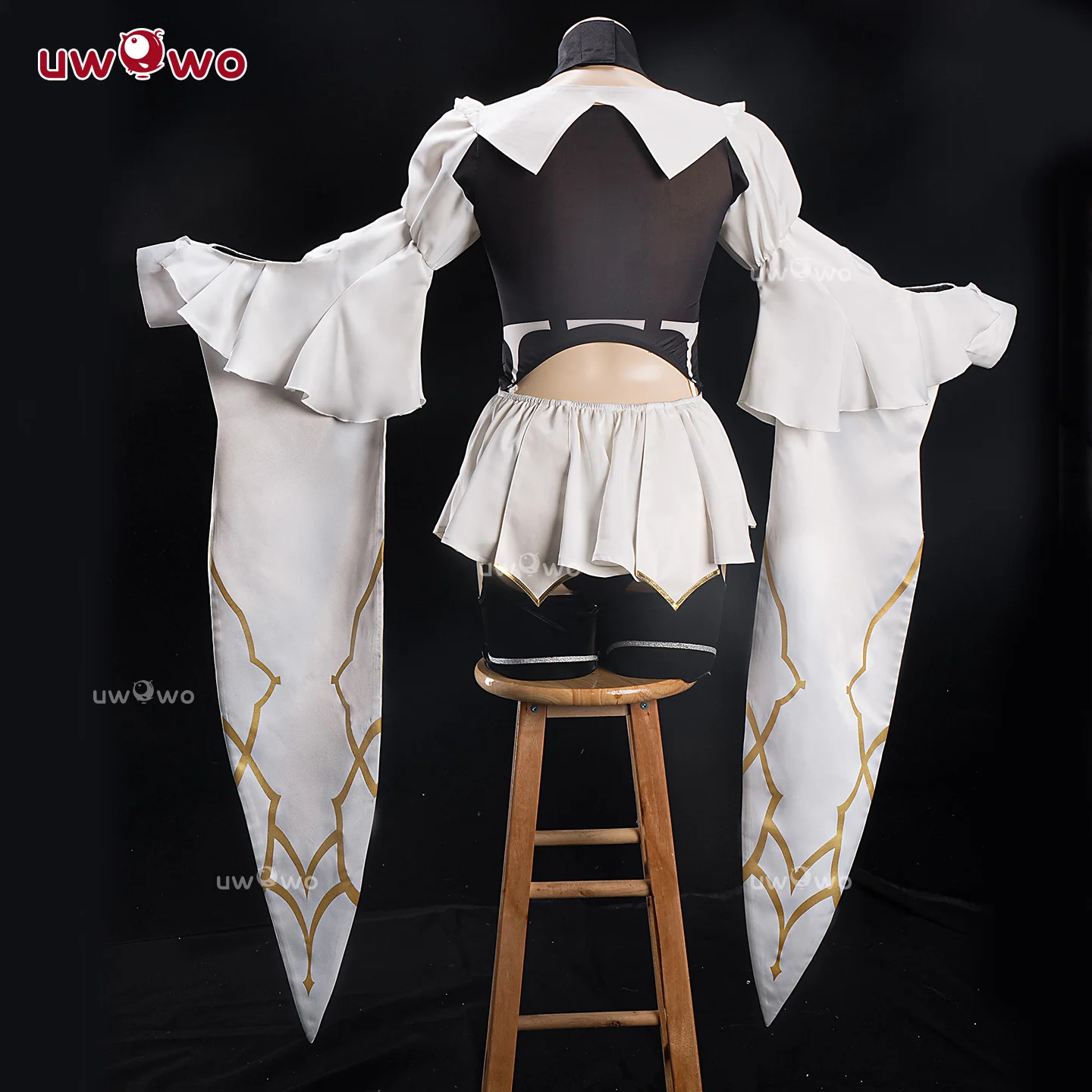 INSTOCK Uwowo Game Fate/Grand Order Merlin Prototype "Lady Avalon" Cosplay Costume - Image 4