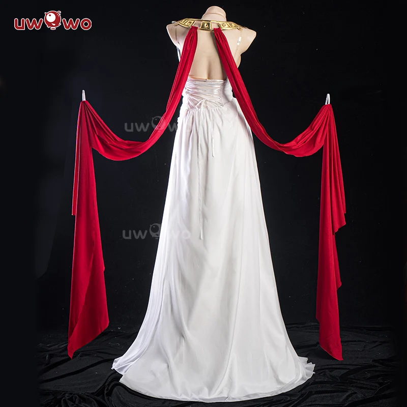 [Last Batch] Uwowo Game Fate/Grand Order Nero Claudius/Red Saber Heroic Spirit Formal Dress Gown Cosplay Costume - Image 2