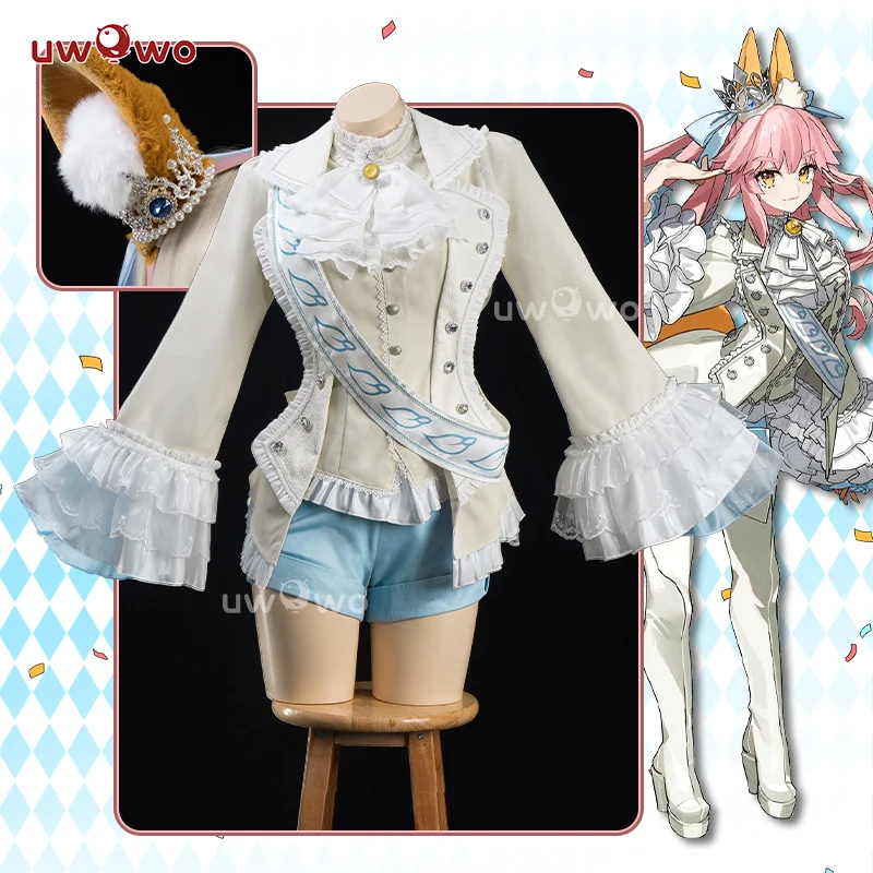 [Last batch] S-3XL Uwowo Game Fate/Grand Order Tamamo no Mae Flower Parade Cosplay Costume