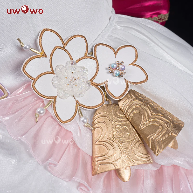 Uwowo Game Honkai Impact 3: Elysia Fanart Seraphic Bloom Cosplay Costume S-3XL - Image 6