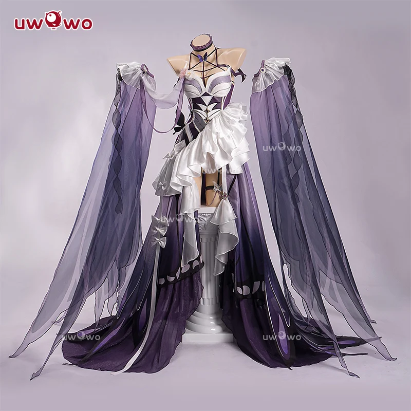 S-3XL INSTOCK Uwowo Game Honkai Star Rail Fanart Castorice Ethereal Gown Cosplay Costume - Image 4