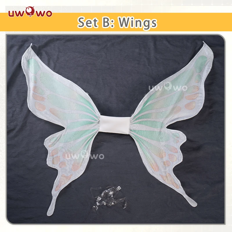 S-3XL Uwowo Game Honkai Star Rail Fanart Firefly Fairy Princess Cosplay Costume - Image 10