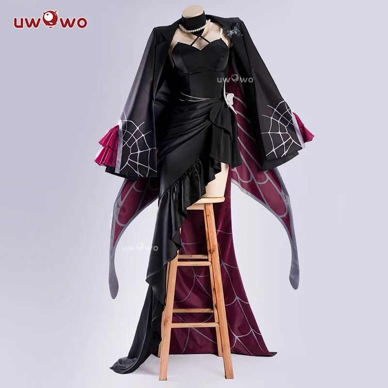S-3XL INSTOCK Uwowo Game Honkai Star Rail Fanart Kafka Gown Cosplay Costume - Image 3