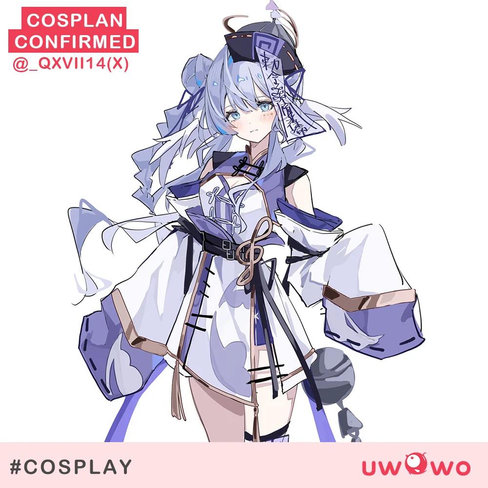 [Last Batch] S-3XL INSTOCK Uwowo Game Honkai Star Rail Fanart Robin Jiangshi Chinese Zombie Cosplay Costume - Image 2