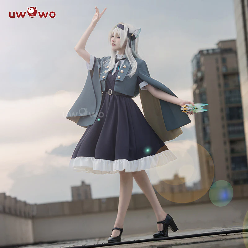 【In Stock】Uwowo Game Honkai Star Rail Midsummer Firefly Time Casual Wear Suit Cosplay Costume