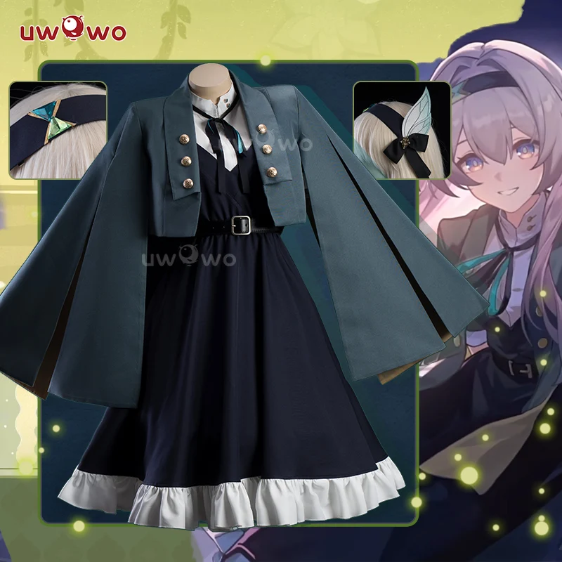 【In Stock】Uwowo Game Honkai Star Rail Midsummer Firefly Time Casual Wear Suit Cosplay Costume - Image 2