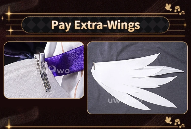 【Clearance Sale】[Last Batch]【In Stock】Uwowo Game Honkai Star Rail Fanart Robin Idol Performance Cosplay Costume - Image 8