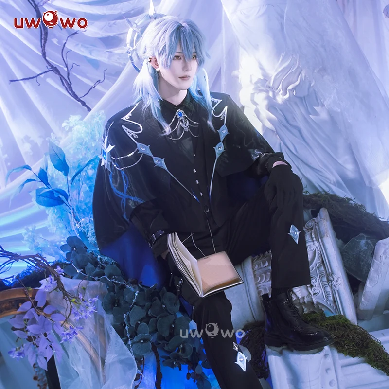 INSTOCK Uwowo Game Honkai Star Rail Sunday Black Suit Cosplay Costume - Image 3