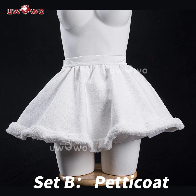INSTOCK Uwowo Game NIKKE Blanc Fortune Express Boudoir Cosplay Costume S-3XL - Image 6