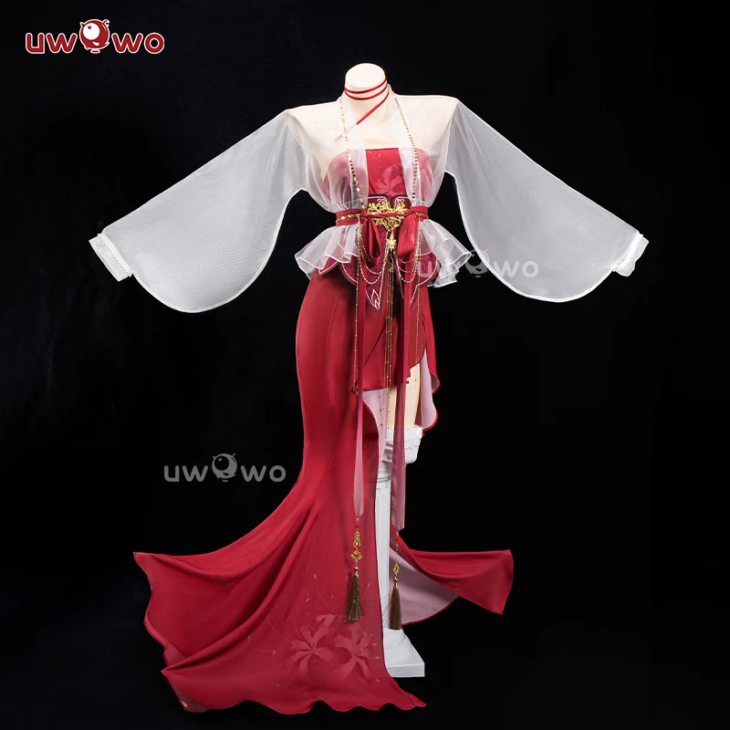 Uwowo Game Phrolova Chinese Hanfu Style Fanart Wuthering Waves WuWa Cosplay Costume - Image 6