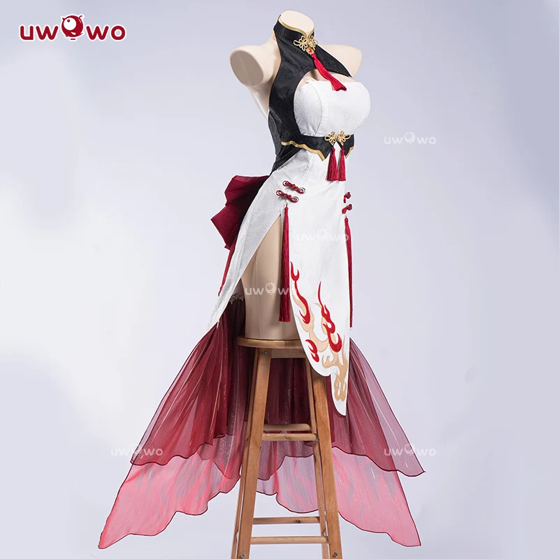 INSTOCK S-3XL Uwowo Game Wuthering Waves Changli Chinese Style Fanart Cosplay Costume - Image 4