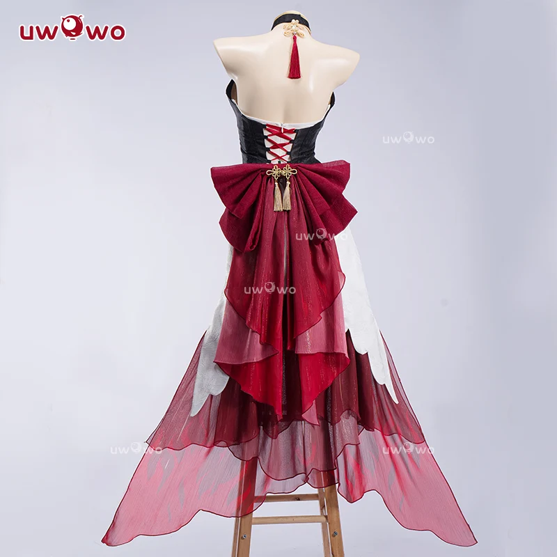 INSTOCK S-3XL Uwowo Game Wuthering Waves Changli Chinese Style Fanart Cosplay Costume - Image 5
