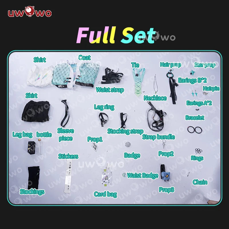 [Last Batch] INSTOCK Uwowo Game Wuthering Waves Lynae WuWa Cosplay Costume S-3XL - Image 5