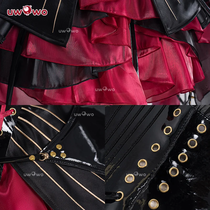 JUL PRESALE Uwowo Game Wuthering Waves Phrolova Night Tales Dress WuWa Cosplay Costume - Image 5