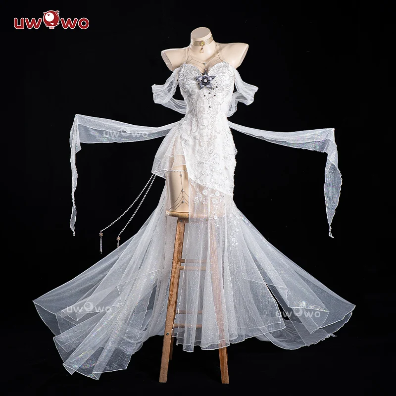 JUL PRESALE Uwowo Game Wuthering Waves Shorekeeper All That Resonates Gown WuWa Cosplay Costume - Image 2