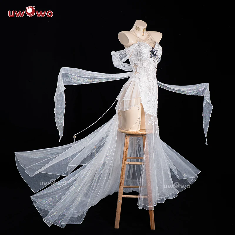 JUL PRESALE Uwowo Game Wuthering Waves Shorekeeper All That Resonates Gown WuWa Cosplay Costume - Image 3