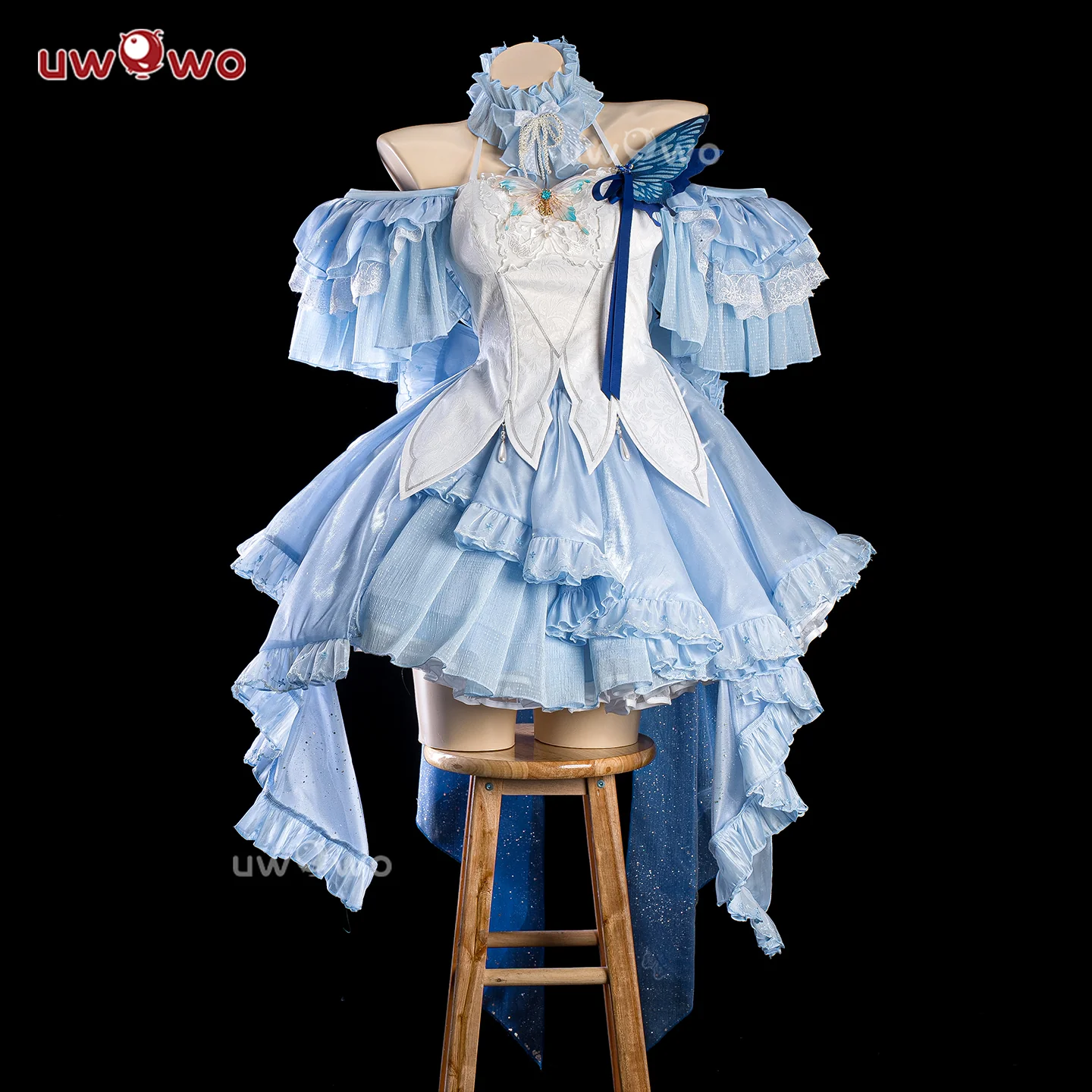 S-3XL INSTOCK Uwowo Game Wuthering Waves Shorekeeper Dreamtide Fanart Cosplay Costume - Image 2
