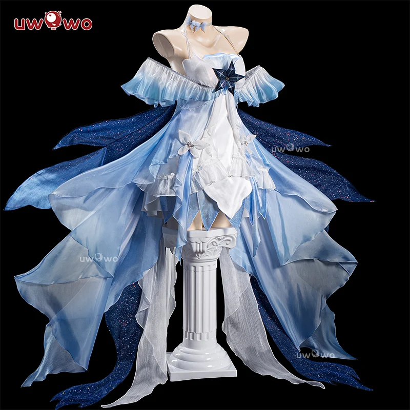 MAY PRESALE Uwowo Game Wuthering Waves Shorekeeper Fanart Waterside Dream Gown WuWa Cosplay Costume - Image 2