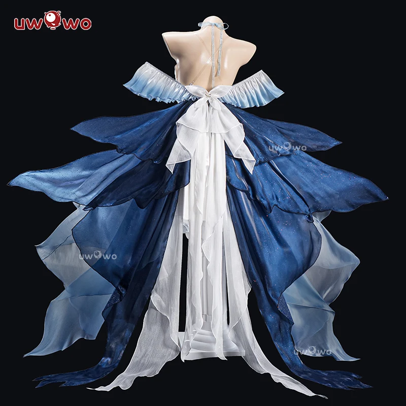 MAY PRESALE Uwowo Game Wuthering Waves Shorekeeper Fanart Waterside Dream Gown WuWa Cosplay Costume - Image 3