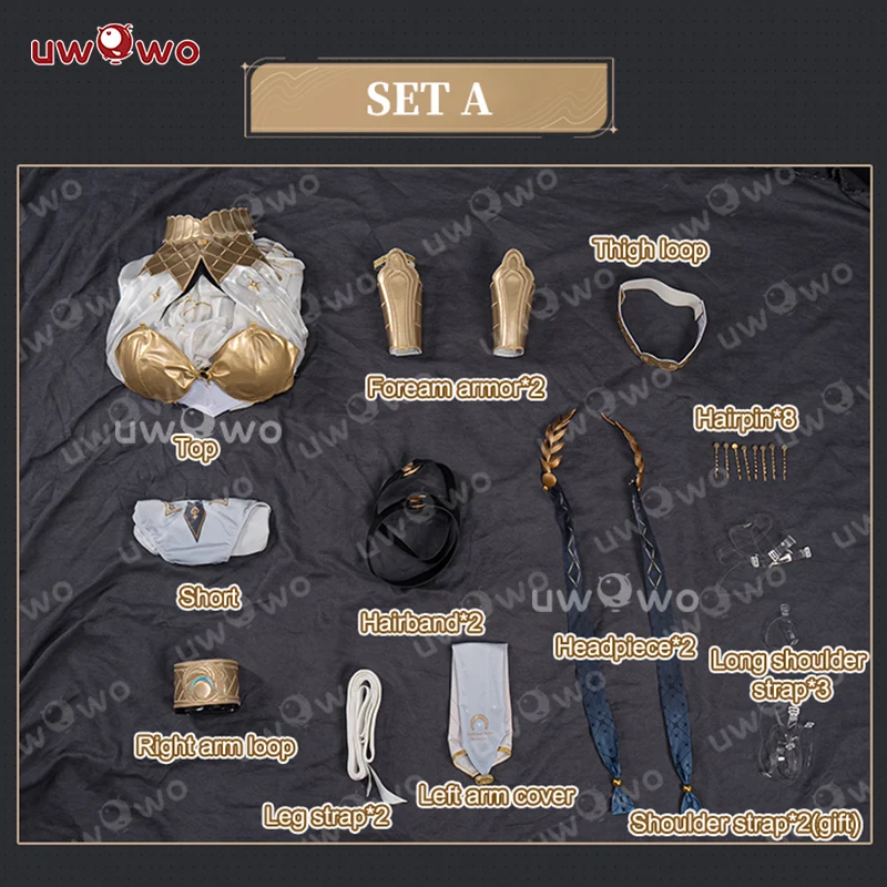 INSTOCK Uwowo Game Wuthering Waves WuWa Iuno Cosplay Costume - Image 5