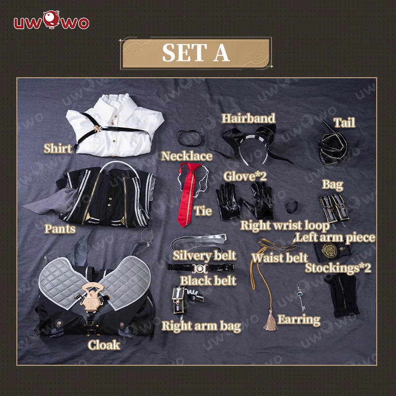 [Last Batch] S-3XL Uwowo Game Wuthering Waves WuWa Zani Cosplay Costume - Image 5