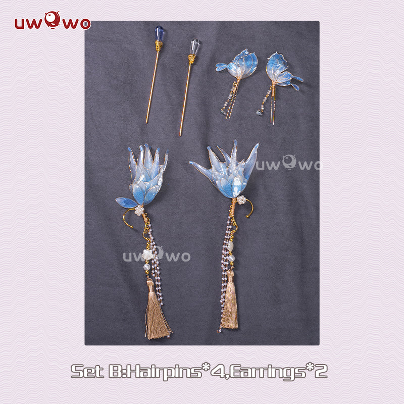 [Last Batch] M-3XL INSTOCK-Uwowo Genshin Impact Fanart Kokomi Dragon Princess Cosplay Costume - Image 7