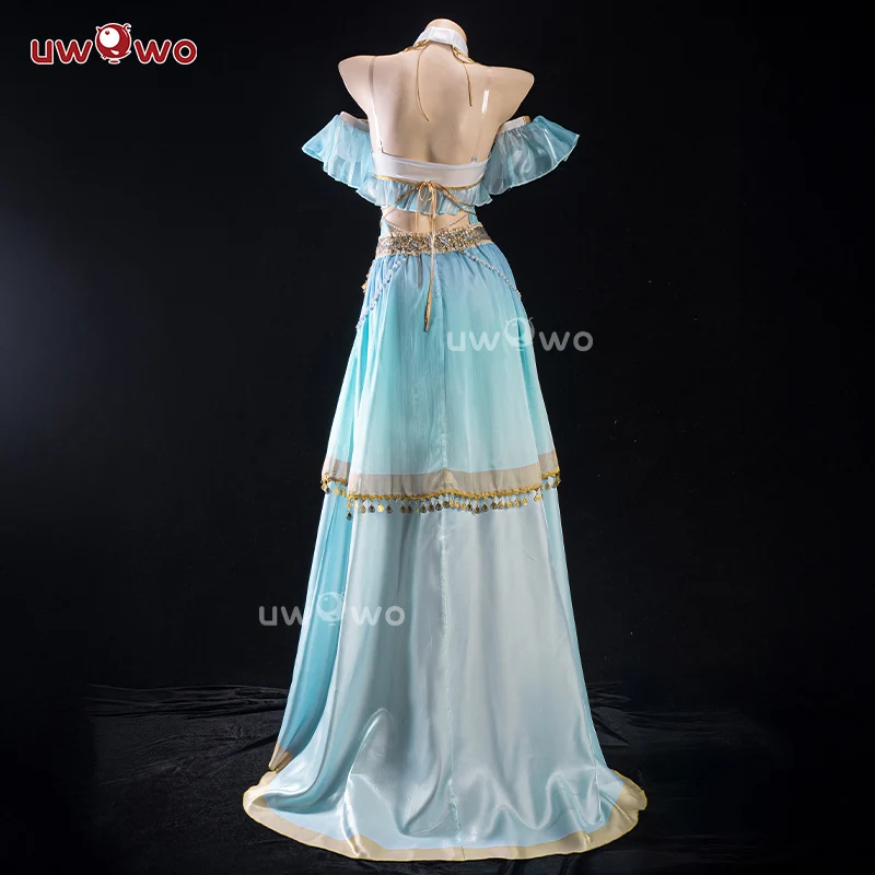 [Last Batch] INSTOCK-Uwowo Genshin Impact Fanart Nilou 'Aqua Seraphina' Dance Dress Cosplay Costume - Image 8