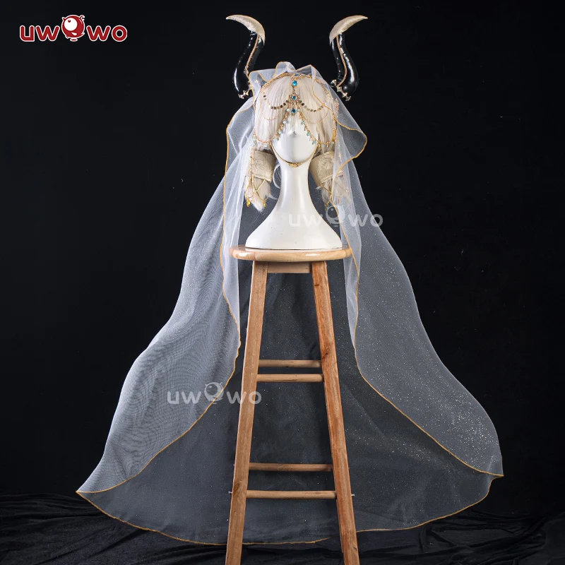 [Last Batch] INSTOCK-Uwowo Genshin Impact Fanart Nilou 'Aqua Seraphina' Dance Dress Cosplay Costume - Image 9