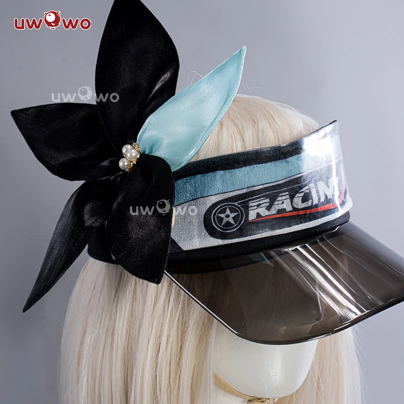 【Clearance Sale】[Last Batch]【In Stock】Uwowo Genshin Impact Fanart Racing Lumine Traveler Casual Outfit Cosplay Costume - Image 4