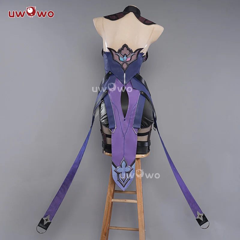 S-3XL Uwowo Honkai Star Rail Black Swan Halloween Cosplay Costume - Image 3