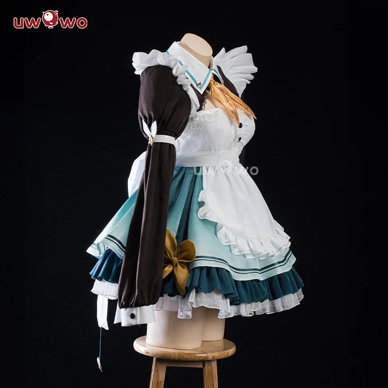 [Last batch] Uwowo Game Honkai Star Rail Firefly Maid Cosplay Costume - Image 5