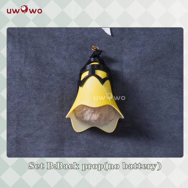 [Last batch] Uwowo Game Honkai Star Rail Firefly Maid Cosplay Costume - Image 8