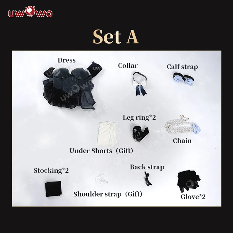 [Last Batch] INSTOCK S-3XL Uwowo TIGER×DRAGON/Toradora Aisaka Taiga Dress Figure ver. Cosplay Costume - Image 4