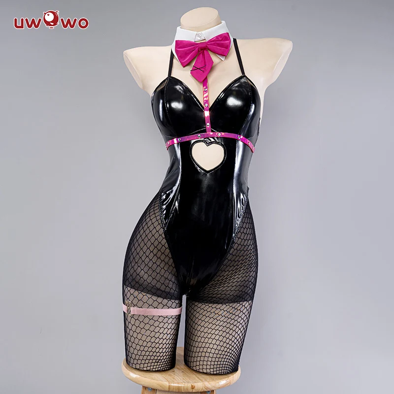 INSTOCK Uwowo V Singer Rabbit Hole Bunny Cosplay Costume - Image 4