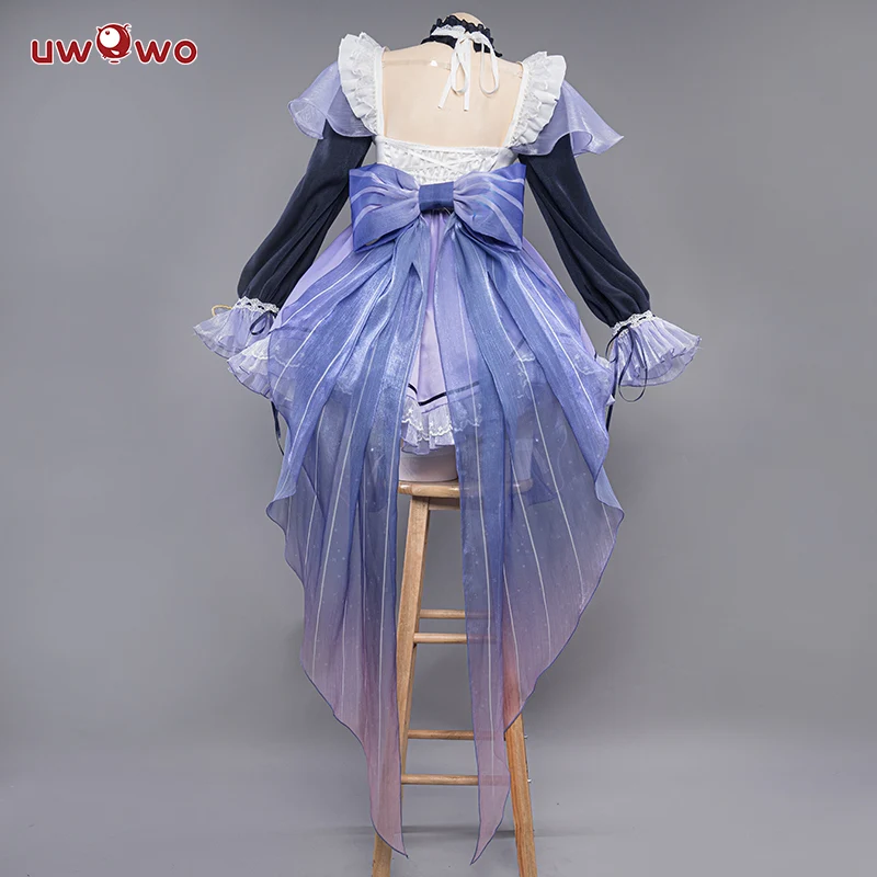 [Last Batch]【Special Discount】【In Stock】Exclusive Uwowo Genshin Impact Fanart Kokomi Maid Ver Cosplay Costume - Image 5